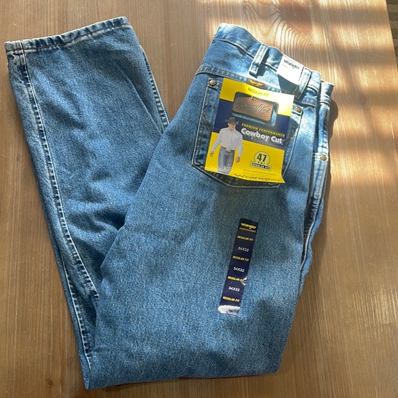 Nwt Wrangler Cowboy Cut 47 Mwz Jeans 